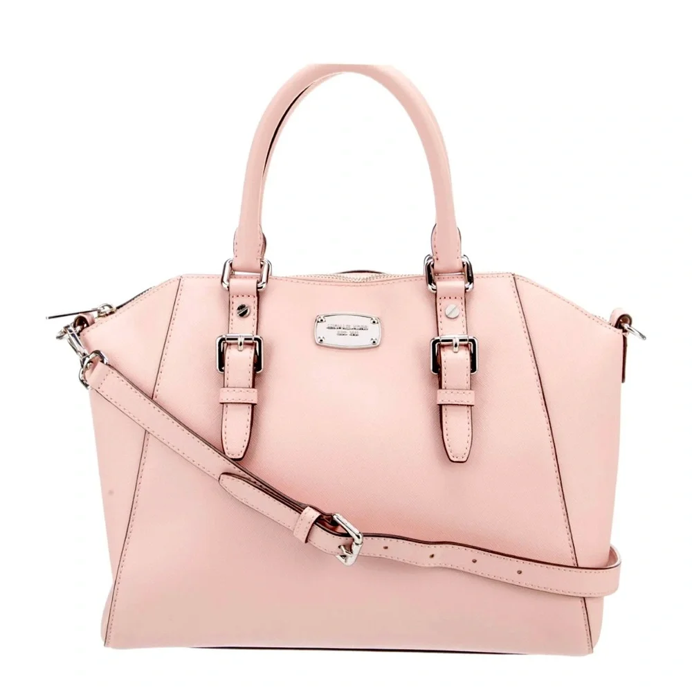 Michael Kors Blush Satchel Bag - Picture 1 of 11